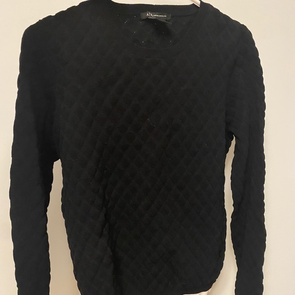 Long Sleeve - Black - Armani Exchange - L (small…) - Picture 1 of 1